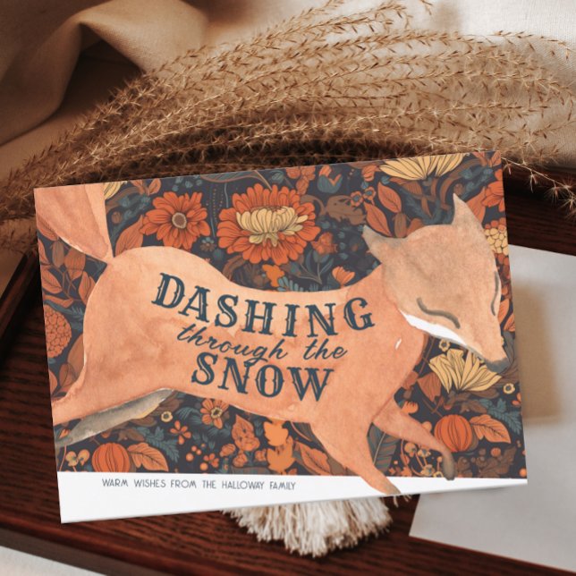 Cute Woodland Fox Watercolor  Invitation (Creator Uploaded)