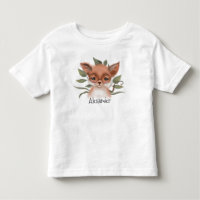 Cute Woodland Fox with Child's Name