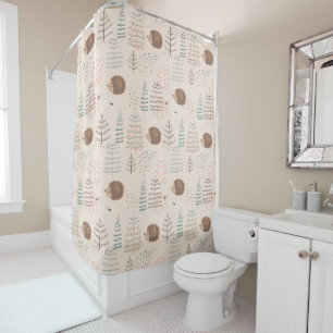 Cute Woodland Hedgehog Pattern