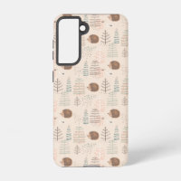 Cute Woodland Hedgehog Pattern