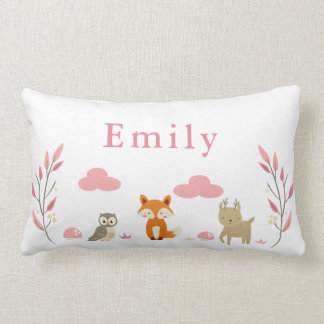 Cute Woodland Kids/Baby Pillow