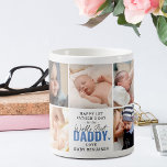 Cute 'Worlds Best Daddy' 1st Father's Day Blue  Coffee Mug<br><div class="desc">Create your very own special first Father's day gift with this cute photo collage coffee mug. Featuring 9 trendy insta square photographs and the text 'Happy 1st Father's Day to the World's Best Daddy'. PHOTO TIP - Crop photos ensuring that the subject is in the centre before uploading for best...</div>