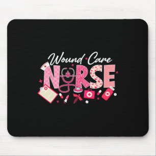 Cute Wound Care Nurse Life Happy Valentine's Day S Mouse Pad