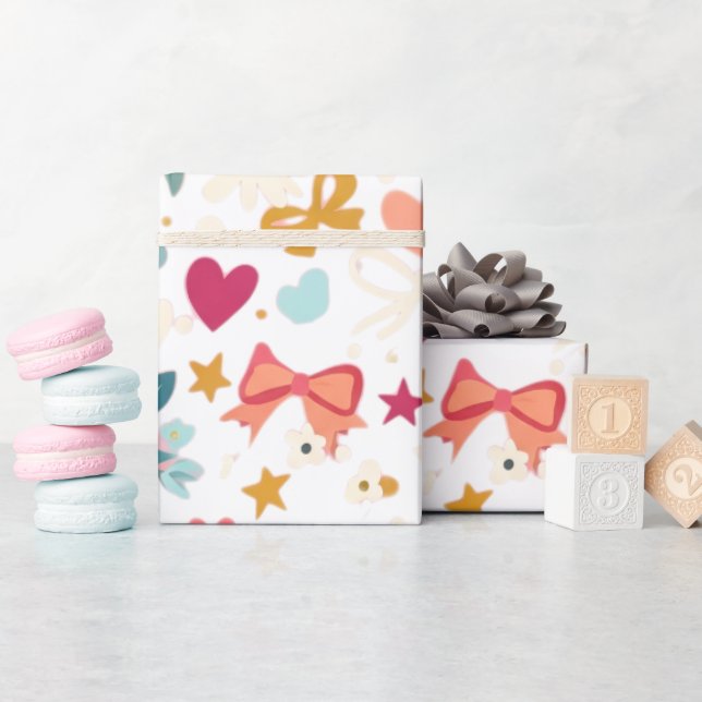 Cute wrapping paper (Baby Shower)
