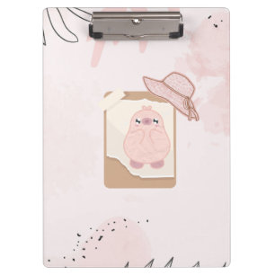 Cute writing pad  clipboard