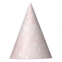 Cute XOXO Valentine's Day Party Hats for 2025
