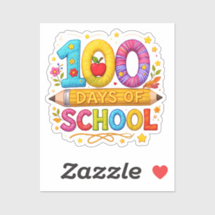 Cute Yarn 100 Days of School Teacher Girls T-Shirt