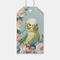 Cute Yellow And Blue Baby Budgie Parakeet Bird