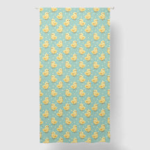 Cute Yellow Baby Duck Kids Room Pattern