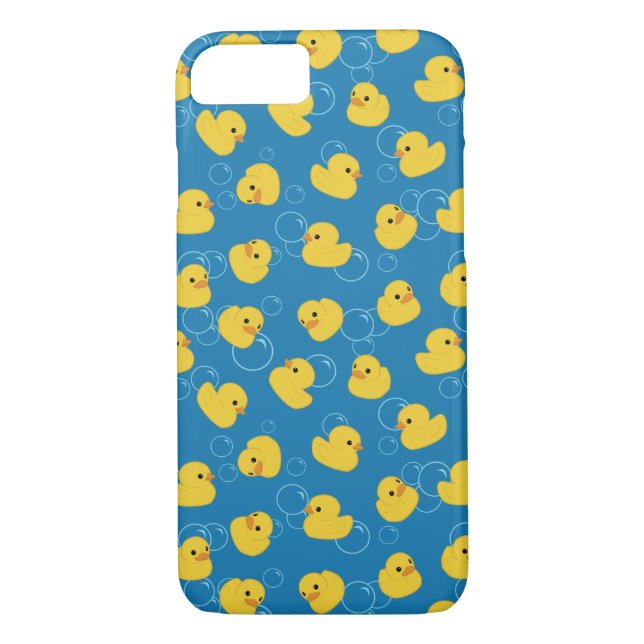 Cute Yellow Bath Duck Case-Mate iPhone Case (Back)