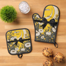 Cute Yellow Black Bow Easter