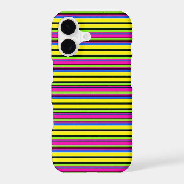 Cute yellow colourful stripes (Back)