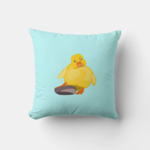 Cute Yellow Duck Pillow