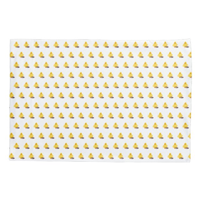 Cute Yellow Duck Pillowcase (Back)