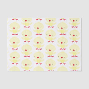 Cute Yellow Duckling Easter Tissue Paper