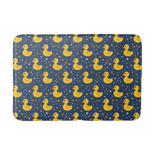 Cute Yellow Ducklings Bath Mat