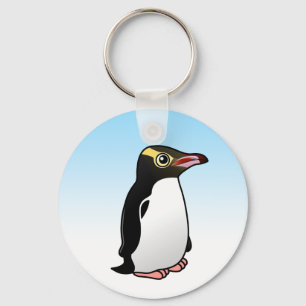 Cute Yellow-eyed Penguin Keychain