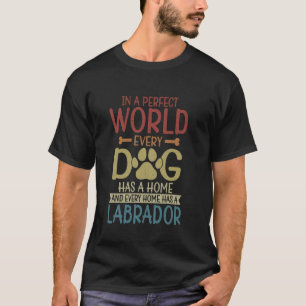 Cute Yellow Lab Dog Labrador Retriever Mom T-Shirt