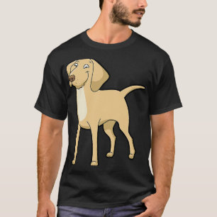 Cute Yellow Labrador Golden Retriever Dog T-Shirt