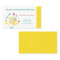 Cute Yellow Polkadot Maid House Cleaning Service