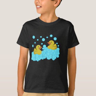 Cute Yellow Rubber Duck, Duckie Bath Toys, Rubber T-Shirt