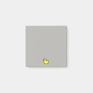 Cute Yellow Rubby Ducky Post-it Notes