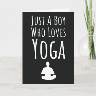 Cute Yoga Cards For Boys Kids Yogi