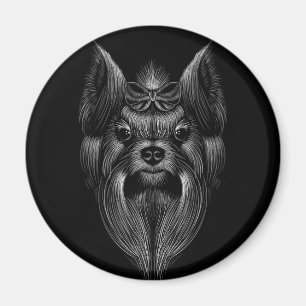 Cute Yorkie Magnet