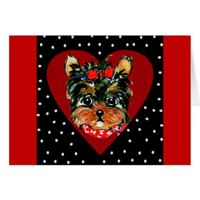 Cute Yorkie Poo (Front Horizontal)