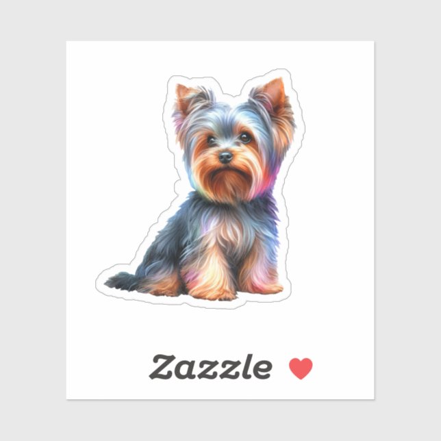Cute Yorkshire Terrier (Sheet)