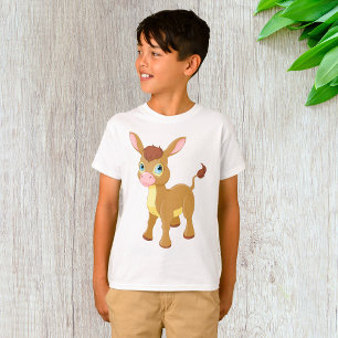 Cute Young Donkey with Big Blue Eyes T-Shirt