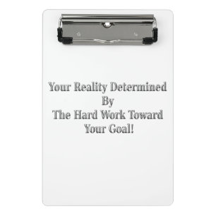 Cute Your Reality Design Meant For You! Mug Canva Mini Clipboard