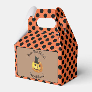 Cute You've Been BOOed Halloween Favor Box