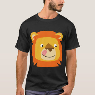 Cute Yummy Cartoon Lion T-Shirt