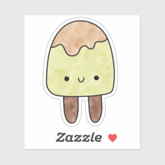 Cute yummy double stick ice cream