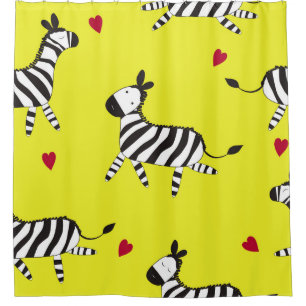 Cute Zebra cartoon seamless pattern background ill