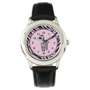 Cute Zebra Kids Watch