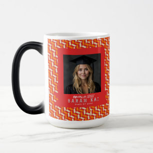 Cute Zigzag Pattern Graduation Party Magic Mug