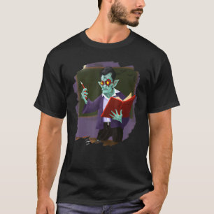 Cute Zombie Teacher Professor School Halloween T-Shirt