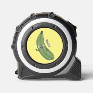 Cute zucchini happy cartoon illustration 1