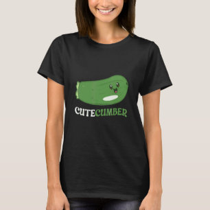 Cutecumber Vegetarian Vegetable Veggies Vegan Cucu T-Shirt