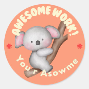 Cuteebab Classic Round Sticker