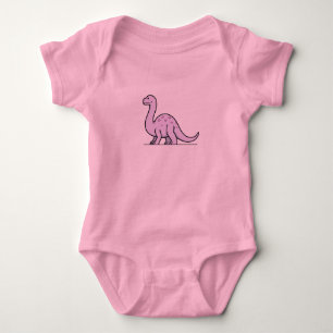 CuteForKids - Brontosaurus Baby Bodysuit
