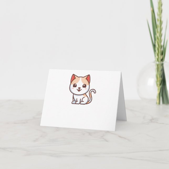 cutekitty! thank you card (Front)