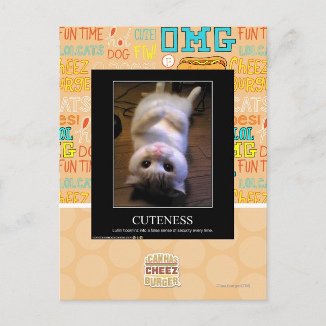 Cuteness 2 postcard (Front)
