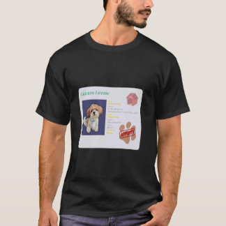 Cuteness License Dog Approved T-Shirt