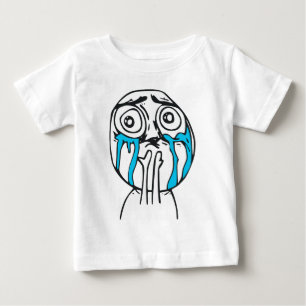Cuteness Overload Cute Rage Face Meme Baby T-Shirt