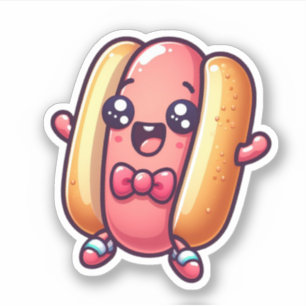Cuteness Overload Kawaii Hotdog
