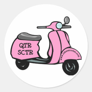 Cuter Scooter Sticker
