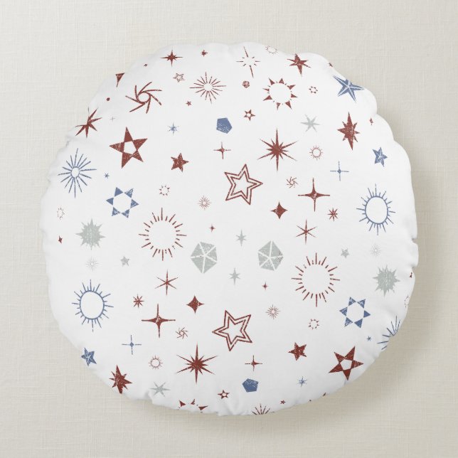 cuter stars round pillow (Front)